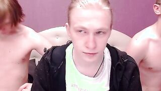 Amazing Youmg Threesome Party Part 2 doing a Cam Show