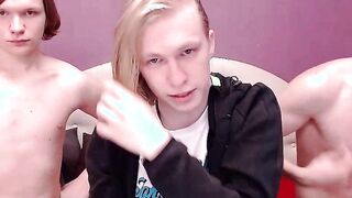 Amazing Youmg Threesome Party Part 2 doing a Cam Show