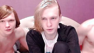 Amazing Youmg Threesome Party Part 2 doing a Cam Show