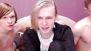 Amazing Youmg Threesome Party Part 2 doing a Cam Show
