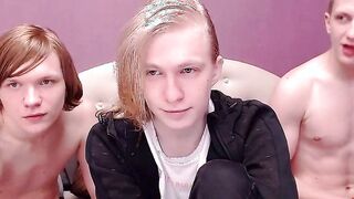 Amazing Youmg Threesome Party Part 2 doing a Cam Show