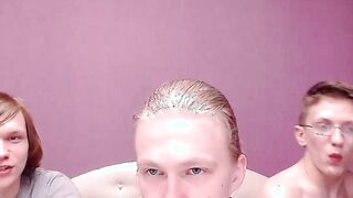Amazing Youmg Threesome Party Part 2 doing a Cam Show