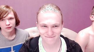 Amazing Youmg Threesome Party Part 2 doing a Cam Show