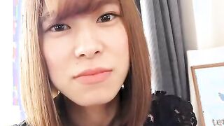 Hostess from a high end Tokyo club, Miss Nono Sakurai getting naked