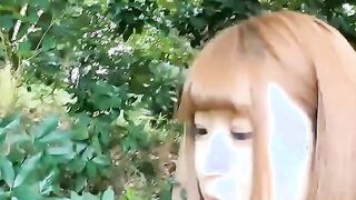 Natsu Ogura makes a sex scene for her sugar daddy to watch