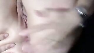 Busty Latina fingering her wet pussy on webcam
