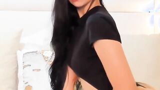 Sex Toy Riding Beautiful Skank Bombshell