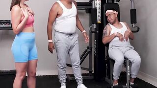 Sexual training at the gym - Emily Thorne