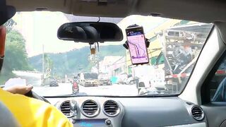 Latina slut fucked in the car - Melany Lopez