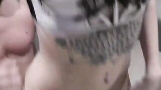 Sucking Skinny Inked Brit Getting Fucked