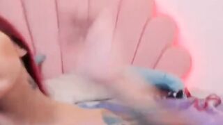 Beauty Red Fellatio Fucks her Sweet Snatch
