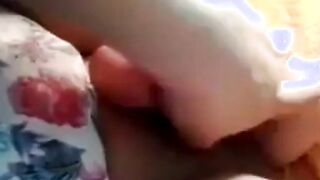 slurping pussy engulfs a big dildo