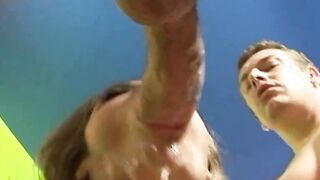 British thin small breasts star get hardcore 3 way anal