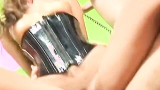 British thin small breasts star get hardcore 3 way anal