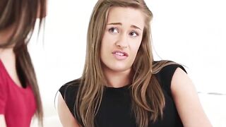 Grounded 18 Yo April Brooks and Serenity Haze Swap Step Dads