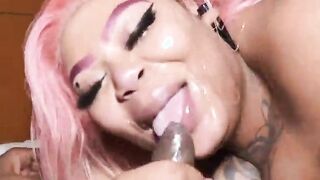 Chokahontas sbbw loves her ebony cock stretch3x