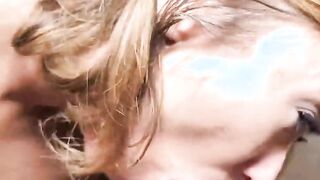 chirsty love swallows black man dick nut freak