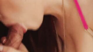Red Blowjob 19 year old hungers for my raging boner