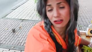 CARNEDELMERCADO - STREET VENDOR LAURA MONTENEGRO GETTING HER LATINA PUSSY FILLED WITH DICK - MAMACITAZ