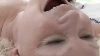 GRANNYLOVESBLACK - Interracial Cummed