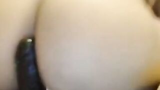 Horny Babe loves fucking her dildoes on webcam