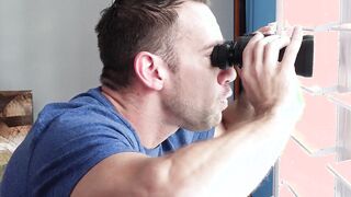 MILF ordering neighbor to anal fuck her