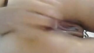 Lovely Chick fingering her pussy and ass