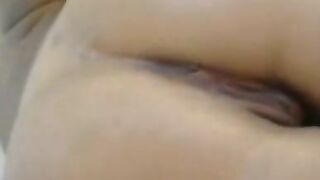 Lovely Chick fingering her pussy and ass