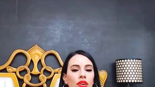 Perky Tit Dark Haired Finger Screwed Tight Hole