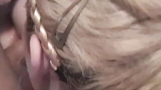 Blonde Brits in High Heels Suck and Pounded!