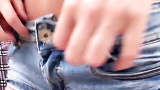 Dirty lesbians trying out a new sex vibrator
