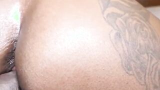 kim ocean ebony black suck n spit taking it from the back