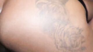 kim ocean ebony black suck n spit taking it from the back