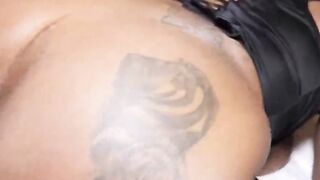 kim ocean ebony black suck n spit taking it from the back
