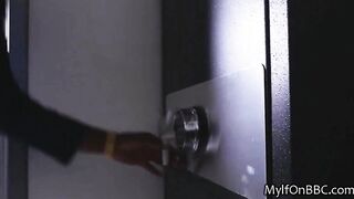 Black stud pounding old wifey with huge african penis