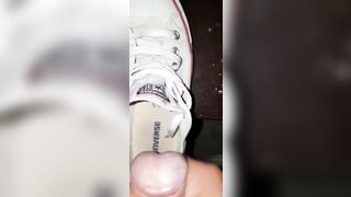 Compilation of own Cumshots on Feet, Nylon, Socks Footfetish
