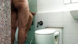 Fucking the Manager in the Outdoor Toilet Into Lunch Time