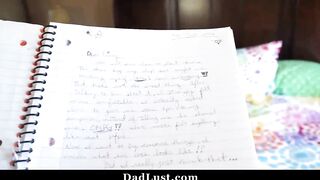 Step Daddy Teaches His Daughter How To Grope Herself