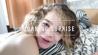 TINY BARELY LEGAL SABRINA SPICE DEEPTROATS a HUGE COCK FIRST THING