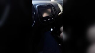 Inside the car near the cemetery the urge takes us and you