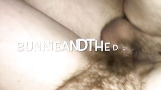 Pounding My Hairy Twat On The Couch