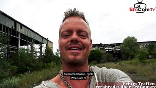 PUBLIC PICK UP - DEUTSCHE FITNESS SCHLAMPE MACHT SEXTREFFEN point of view