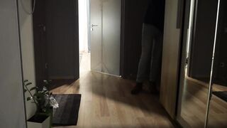 Real Amateur Ex-Fiance Cheat Butt Pounded Cuckold Hubby Friend