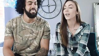 Tiny Girlfriend Plowed in Dirty Positions - TeamSkeet