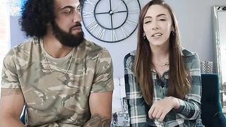 Tiny Girlfriend Plowed in Dirty Positions - TeamSkeet