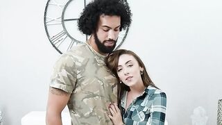 Tiny Girlfriend Plowed in Dirty Positions - TeamSkeet