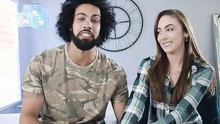 Tiny Girlfriend Plowed in Dirty Positions - TeamSkeet