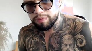 Colossal Black tattoo masturbating Part 2