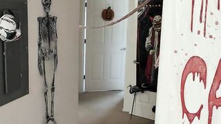 Gigantic Dick Trick Or Treat For Lusty Step Sister