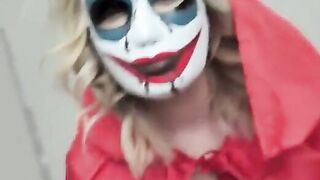 Gigantic Dick Trick Or Treat For Lusty Step Sister